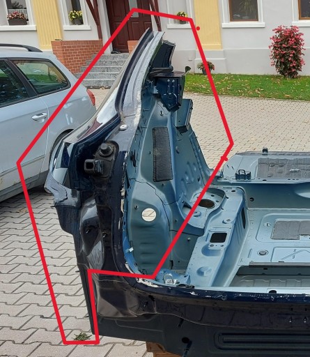 BMW G02 X4 M40i 2023 blatník štvrťka ľavá ľavý zadok originál