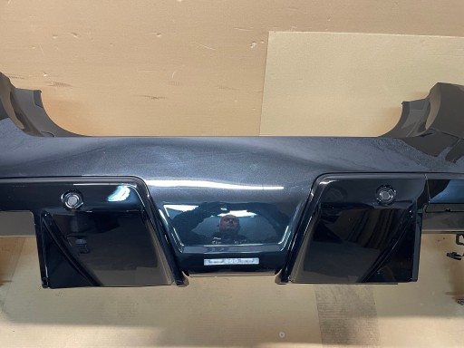bumper rear part 6X PDC complete BMW M5 G90 colour 475 EUROPA