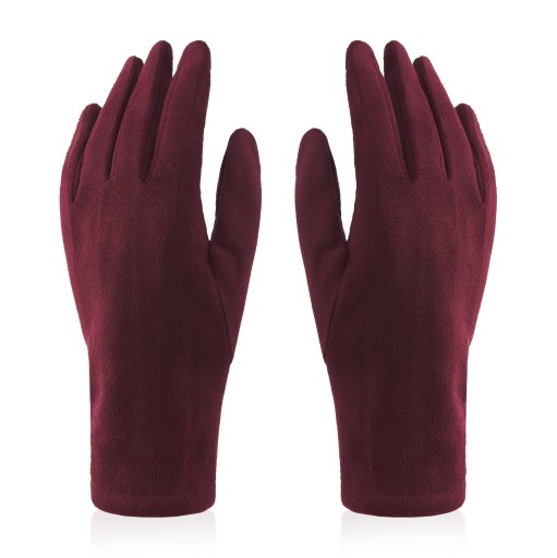 BETLEWSKI Dámske zimné dotykové rukavice pre smartphone elegantné teplé