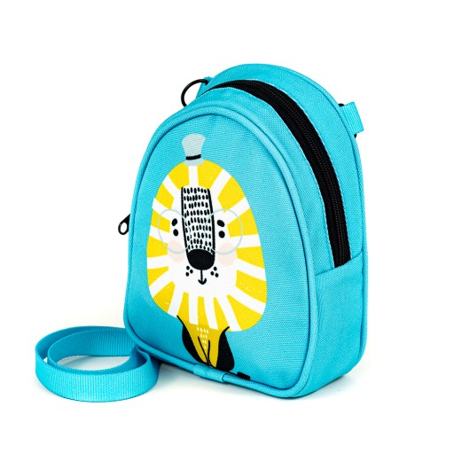 Дитяча сумка біла, чорна, відтінки синього, відтінки жовтого і золота