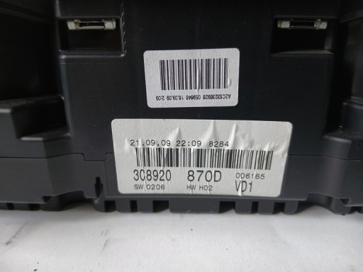 dials dials VW PASSAT CC 1.8 TFSI 3C8920870D