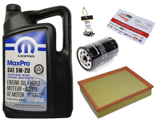 MOPAR 5W20 + ФІЛЬТРИ JEEP LIBERTY 3.7 09-12
