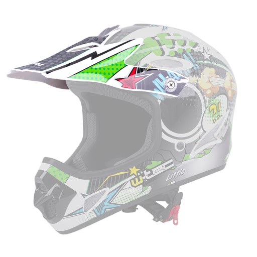 Запасний козирок для шолома W-Tec FS-605 Cartoon