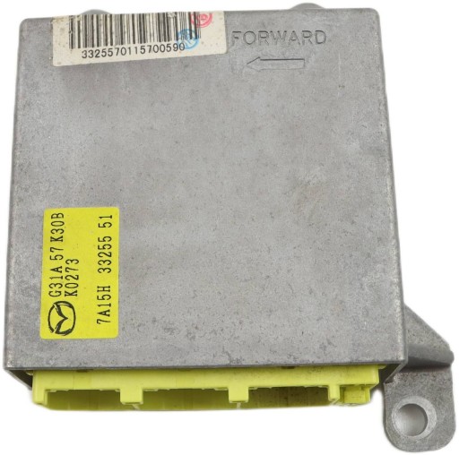 MAZDA 6 e GG GY modulo SENSOR airbag G31A57K30B K0273 7A15H3325551