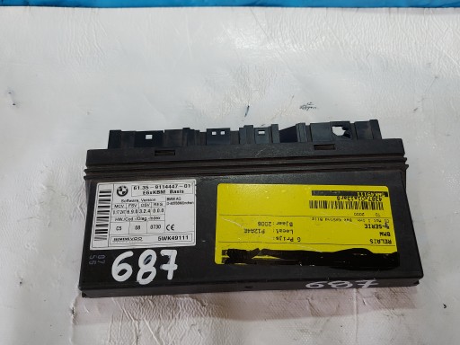 comfort control unit BMW 5 E60 6135911444701