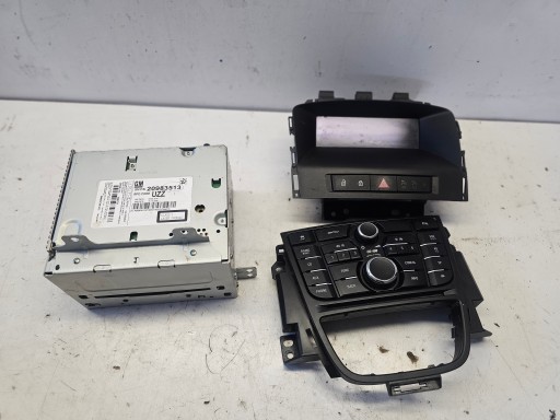 OPEL ASTRA J 4 IV RADIO CD 400 20983513 ZESTAW