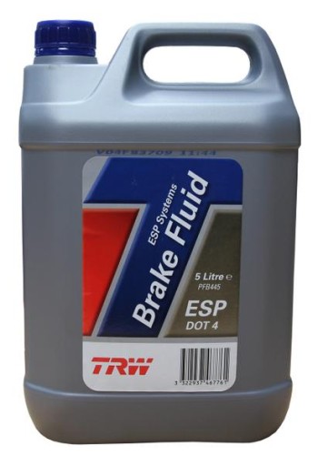 ТОРМОЗНАЯ ЖИДКОСТЬ TRW DOT-4 DOT 4 LUCAS ESP 5L
