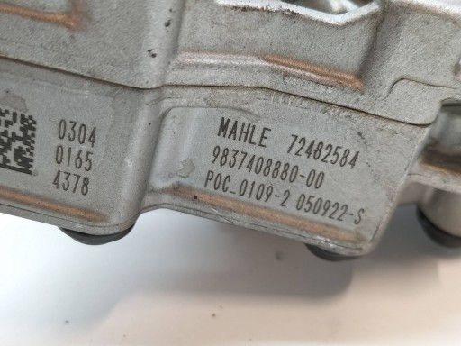 pompa olio motore 72482584 9837408880 1.2 VTI THP PURETECH Peugeot 208 II