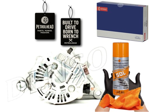 DENDAN1080#ECS-PCP+K - Генератор (14v 80a) toyota 4 runner land cruiser #petrolhead pro+ kit4