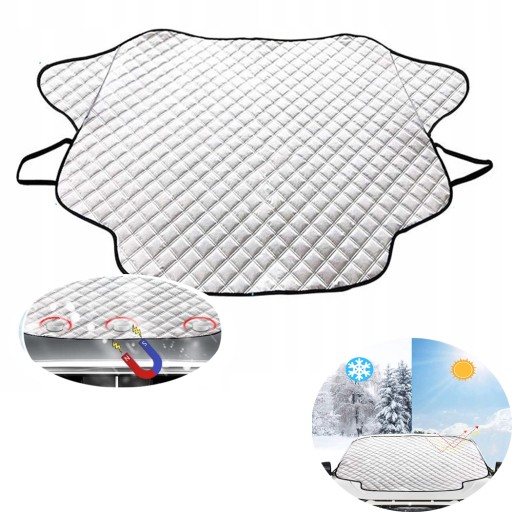 ЗАЩИТА ЛОБОВОГО СТЕКЛА АВТОМОБИЛЯ ПОКРЫТИЕ АНТИ-МОРОЗ КОВРИК УФ-СТОЙКИЙ 1,83 М