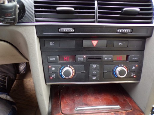 vezérlö panel szellőző KLIMY 4F1820043AB AUDI A6 C6 04-08