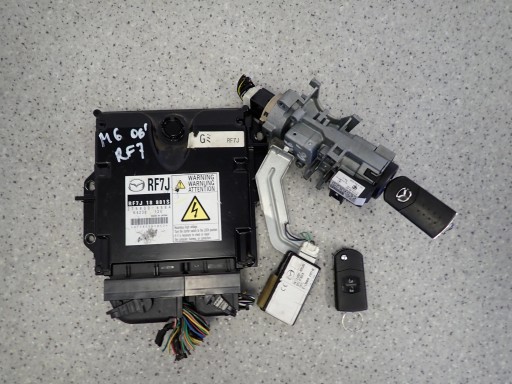 MAZDA6GGRF7J - Mazda 6 mazda6 gg 05-07 2.0d rf7j стартовий комплект комп'ютера вимикач запалювання