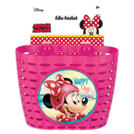 Кошик Seven bike Minnie Mouse рожевий + ФОЛЬГОВИЙ КОНВЕРТ KF03G 260x350+50мм 1шт