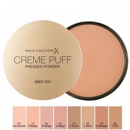 Ambient legeplads Narkoman Max Factor Puder Creme Puff 53 Temping Touch 10848530046 - Allegro.pl