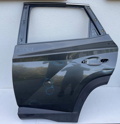 door rear part rear. left Hyundai Tucson 4 IV NX4 20