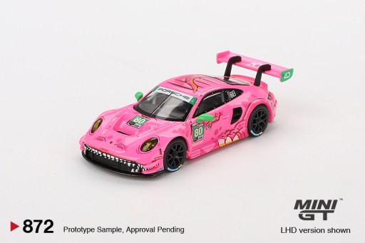 【超美品】MINI GT Porsche 911 GT3 R 880 MINI GT PORSCHE 911 GT3 R #80 AO Racing 2023 IMSA VIRginia Roxy 1