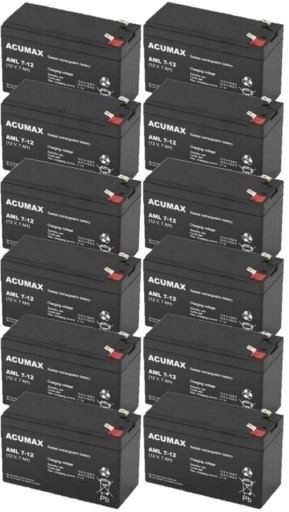 Tbc49 батареї набір батарей для ups apc eaton powerwalker 12x aml 7-12