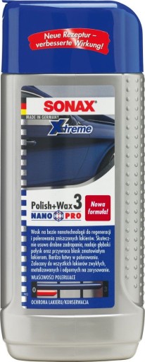 SONAX-POLISH WAX - ВОСК ДЛЯ ПОЛИРОВКИ