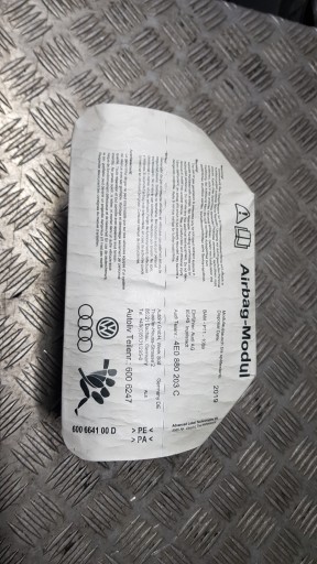 AUDI A8 D3 airbag airbag passeggeri 4e0880203c