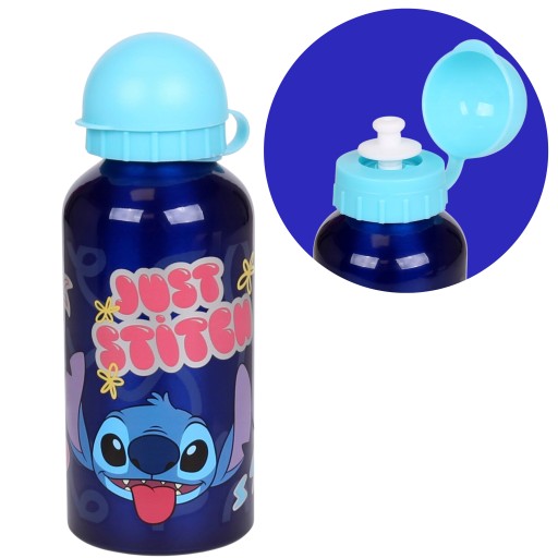 DISNEY Stitch hliníková fľaša/bidon 400ml