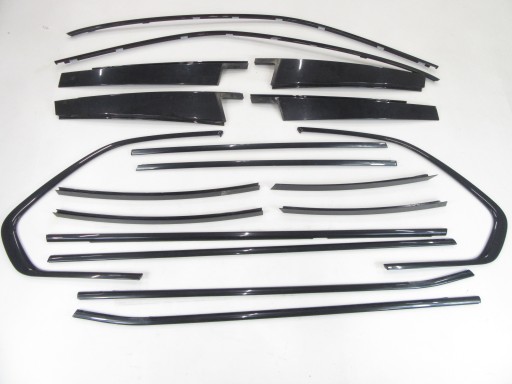 Зовнішні накладки на двері BMW e70 X5 shadowline