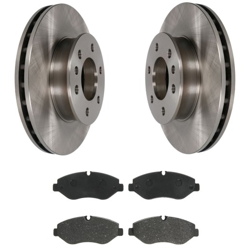 ДИСКИ + КОЛОДКИ MERCEDES SPRINTER VW CRAFTER 2006-