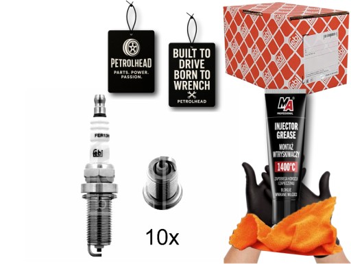 FEB13435#ISMP-PEP+K - Свічка запалювання 10 шт. citroen febi bilstein #petrolhead pro+ kit13