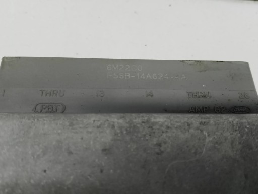 computer control unit of the engine Ford F5SB14A624AA 97BB12A650ABB