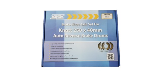 Гальмівні колодки для осі KNOTT 200x50