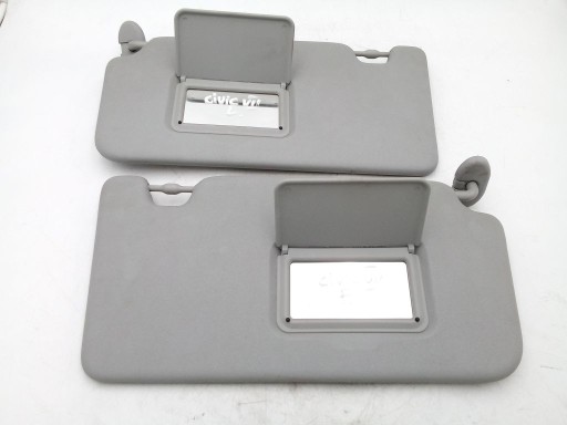 Honda Civic VII 7 cover cap left right visor left and right