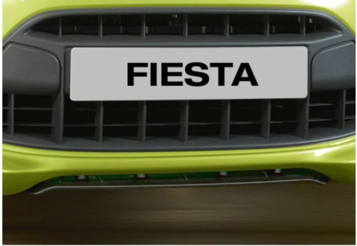 1801362 - Диффузор переднего бампера FIESTA Mk7
