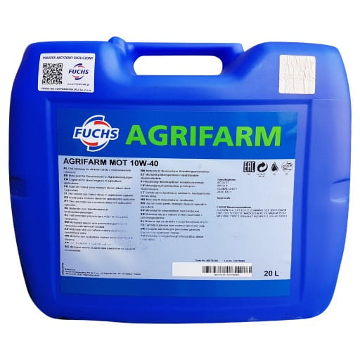 FUCHS AGRIFARM MOT 10W40 20л.