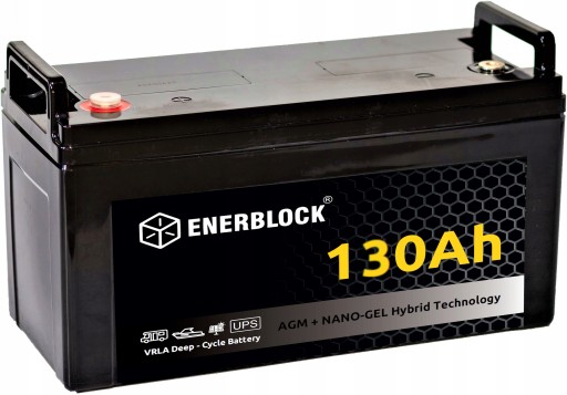 JDG12-130 - Акумулятор 130AH AGM Enerblock Partner