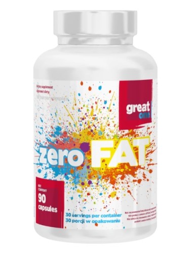 Zero Fat 90 kapsułek - Great One