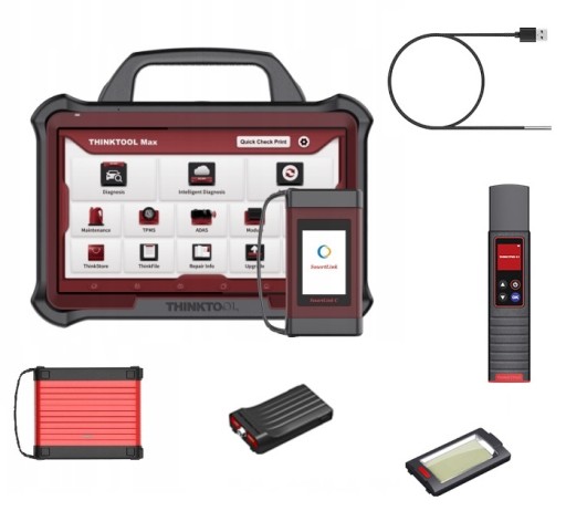 THINKTOOL MAX PassThru DoIP на польском языке Осциллограф