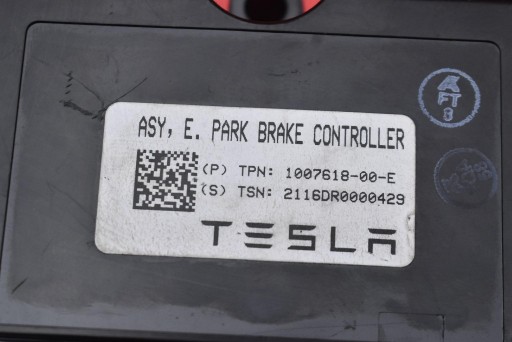 control unit module brakes 1007618-00-E TESLA MODEL X 90D 15-21