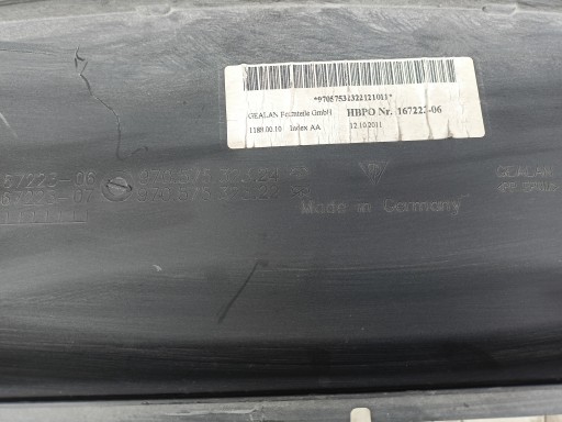 Porsche Panamera 970 TURBO luftansaugkanal KN