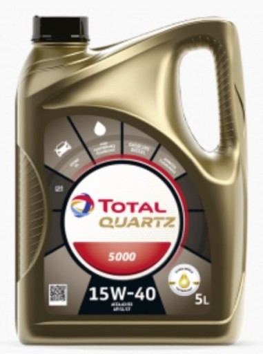 Мінеральне моторне масло Total Quartz 5000 5 l 15W