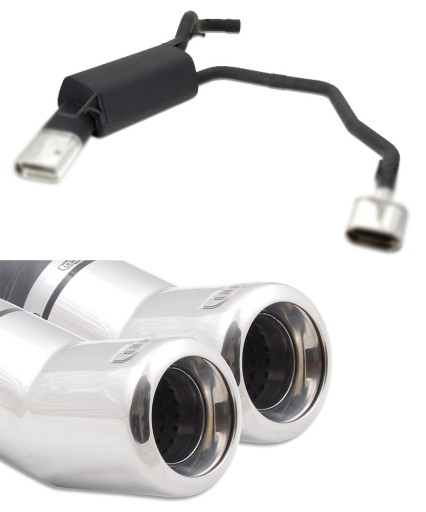 129-404/13-1 (0) - Спортивний глушник Vow GOLF IV hatchb 1.9 TDI ULTER