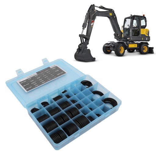 1618220113211 - Ущільнення кондиціонера комплект ущільнювальних кілець 376шт