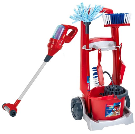Візок для прибирання Klein Vileda з пилососом