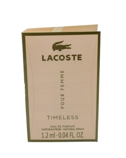 lacoste pour femme timeless woda perfumowana 1.2 ml   