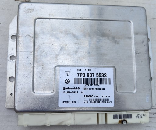 Модуль контроллера подвески porsche cayenne ii 958 92a 7p5 7po907553s