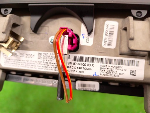 BMW X1 F48 MONITOR EKRAN display 8797400