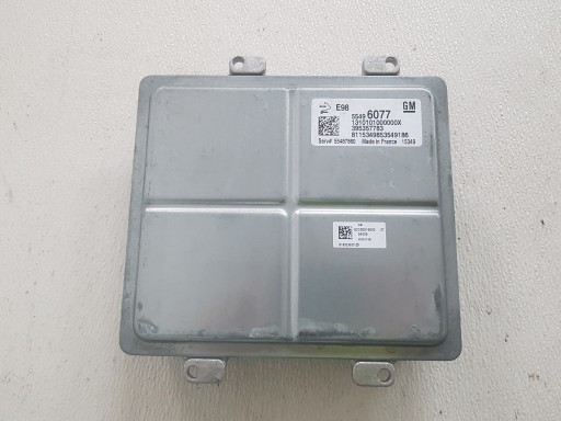 OPEL ASTRA K V 1.6CDTI control unit of the engine computer 55496077