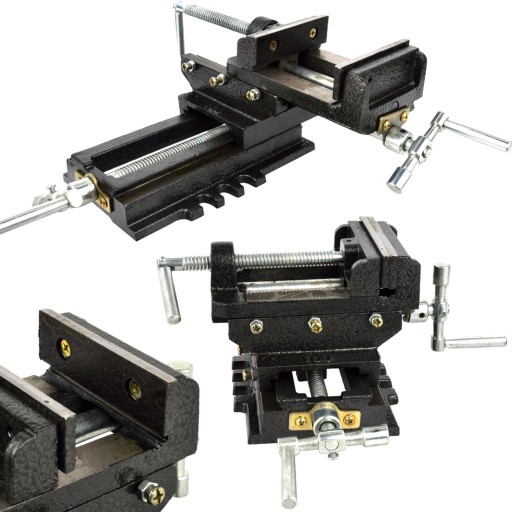 Двухосные тиски 100 мм