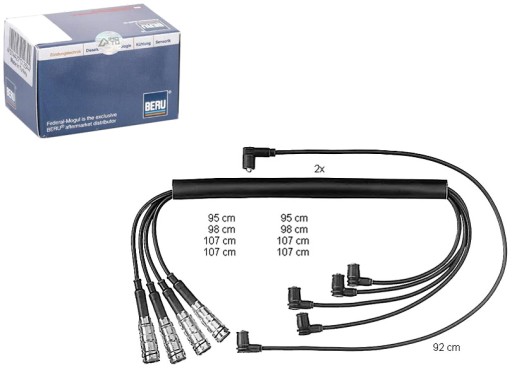 Кабели зажигания beru zef463