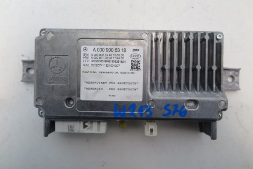 Модуль контроллера камеры mercedes benz w213 a0009006318