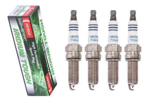 IXUH22FTT, - Набір 4x denso іридієвих свічок запалювання ixuh22ftt платиновий електрод