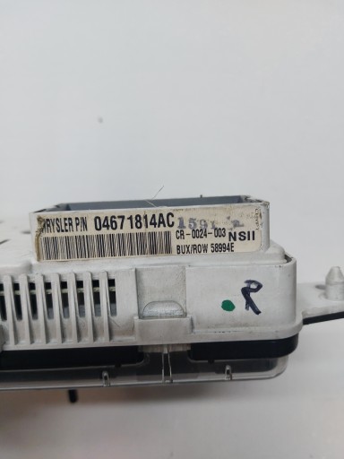 dials dials CHRYSLER PT CRUISER 04671814AC